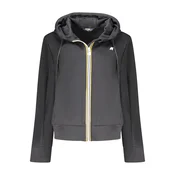 K-WAY WOMEN'S ZIP-UP SWEATSHIRT BLACK
