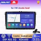 Android Car Radio for VW GOLF 5 POLO Sedan PASSAT B6 CC Radio TOURAN SCIROCCO CADDY Jetta Skoda Seat Car Multimedia Audio Player