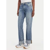 Liu Jo Jeans hlače UA6207 D4854 Modra Straight Fit