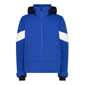 CMP MAN JACKET ZIP HOOD, moška smučarska jakna, modra 36W0047