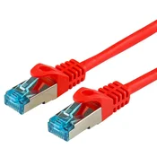 shumee Profesionalni patch kabel LOGON SF/UTP 1M - CAT5E - rdeč, TCR55SS010R