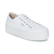 Victoria Nizke superge BLUCHER LONA PLATAFORMA Bela