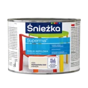 shumee Supermal akrilni emajl za les in kovino, šampanjsko bela polsijajna, 0,4 l