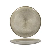 Gastro plitev steklen krožnik 27 cm, zlat