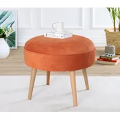 Atelier del Sofa Tabure 52x44cm, Narandžasto