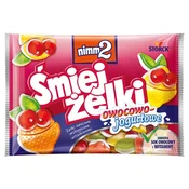 shumee nimm2 Śmiej Sadno-jogurtovi želeji Sadni želeji, obogateni z vitamini 100 g