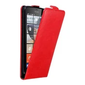 Cadorabo Cadorabo Ohišje, združljivo z Nokia Lumia 640 v rdeče jabolko - Zaščitni ovitek v obliki flipa z magnetnim zapiranjem, (20564305)