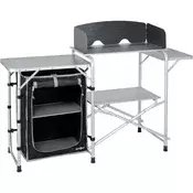 BRUNNER Prenosna kamp kuhinja in omara za shranjevanje SNACK EASY BLACK 0426034N.C03