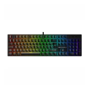 Tipkovnica EPOCH Rhea, RGB, mehanička, crveni switch, UK/SLO/HR layout, črna, USB
