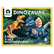 shumee Mali dinozavri - TRex in Dilophosaurus