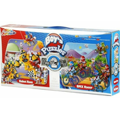Grafix Panoramska sestavljanka Robot Race & BMX Racers 2x45 kosov