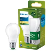 Philips LED E27 Normal 4W (60W) Matirano 840lm 2700K Energijski razred A