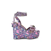 Kurt Geiger London sandali s polno peto Butterfly Ankle Tie Wedge
