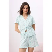 Trendyol Milla ženski set pidžama Thmss26Pt00148, plava-plava