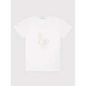 United Colors Of Benetton Majica 3I1XA1007 Bela Regular Fit