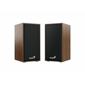 GENIUS SP-HF180 Zvucnici, Wood, 2.0, 6W, Braon