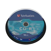 Verbatim CD-R 700Mb 52x Datalife 10 pack spindle