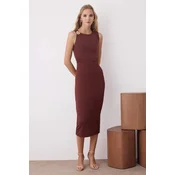 Trendyol Milla Ženska haljina Twoss25El00913, Bordo