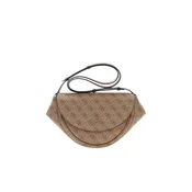 GUESS Torba za čez ramo Guess Sac a Rabat Coleen Monogramme Latte Logo II bež