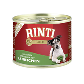 RINTI Gold Senior 12 x 185 g - Zajec