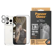 PANZERGLASS PanzerGlass Bundle  iPhone15 Pro 3u1 - staklo, okvir za mobitel i kameru, (21356608)