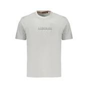 Napapijri Majica S-Box Logo NP0A4IFL Siva Regular Fit