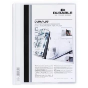 Brzi spajalica DURABLE Duraplus A/4 široka panoramska bijela 257902