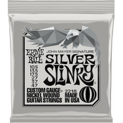 Ernie Ball John Mayer Silver Slinky Nickel Wound Electric Guitar Strings Strune za električno kitaro