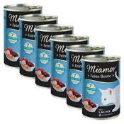 Miamor Feine Beute z lososom 6 x 400 g