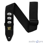 Ernie Ball 4039 Black Pickholder Strap - Kaiš za gitaru sa pregradama za trzalice