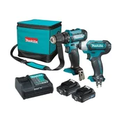 Makita CLX224A Akumulatorski set orodja 12V MAX (vrtalnik, vijačnik)