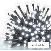 Standard LED povezovalna  božična veriga – zavesa, 1,1x2 m, zun., hladna bela
