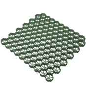 PVC Dekorativna režetka RAL 6005, Zelena