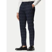 HUGO Chino hlače Hesten263X-H 50565367 Mornarsko modra Slim Fit