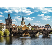 Ravensburger Puzzle Pogled na Karlov most, Praga 1000 kosov