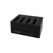 LC POWER USB Docking station LC Power DOCK-U3-4B USB3.0/eSATA 4xSSD/HDD crni