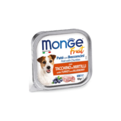 MONGE Vlažna hrana za pse Curetina&Borovnica 100g