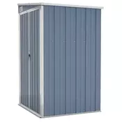 VIDAXL vrtna lopa (118x100x178cm, pocinkano jeklo), siva