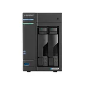 Asustor Asustor LOCKERSTOR 2 Gen2 (AS6702T) NAS Desktop, Intel Celeron N5105, 4 GB DDR4