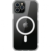 PURO PURO, Ovitek za iPhone 13 Pro združljiv z MagSafe Lite Mag, Prozorno, (21153653)