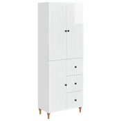 vidaXL Set omar 2 pcs 66 x 34,5 x 90 cm Inženirski les