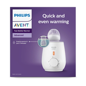 PHILIPS AVENT Fast Standard 2158 Grejač za flašice, Beli