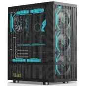 STARS SOLUTIONS Gaming Kuciste Stars Solution B01 Crno/ Metal Mesh/ 4x 12cm ARGB