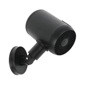 Lucci Air 21612649 - Zidni ventilator JET 32W/230V, crni, sa daljinskim upravljacem