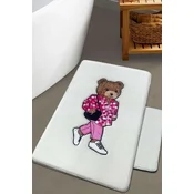 Lessentiel Maison Set prostirki za kupatilo Boss Bear, Beli