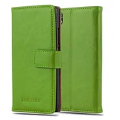 Cadorabo CADORABO Ohišje, združljiv s Huawei v travniku Green - Zaščitni pokrov z magnetnim zapiranjem, stoječo funkcijo in režo za kartico, (20570643)
