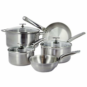 de Buyer Set posuđa 3601.03, ALCHIMY, set, lonac s poklopcem 24 cm, 2 lonca s poklopcima 16/20 cm, 2 tave 24 cm