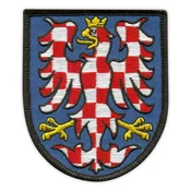 shumee Našitek grba Moravske - Samolepilna podlaga - Vezen našitek/značka/emblem