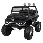 Licenciran avto na akumulator Mercedes BENZ UNIMOG S - črn
