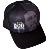 Bob Marley Logo & Face Kapa Black UNI